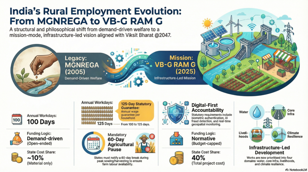  G RAM G Act vs MGNREGA