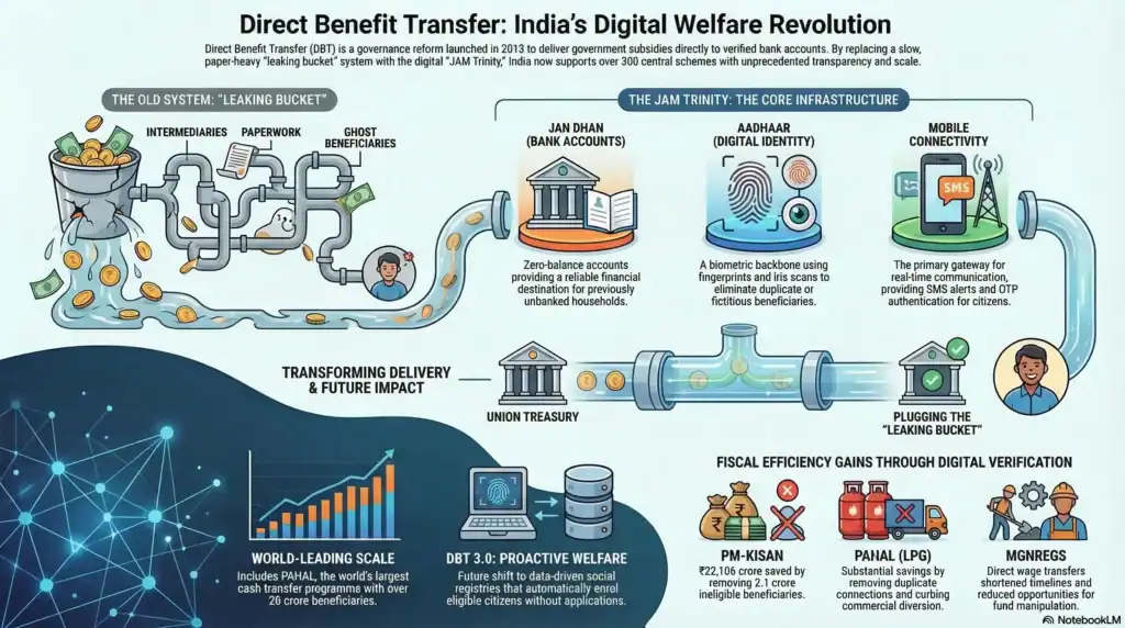 Direct Benefit Transfer (DBT) in India
