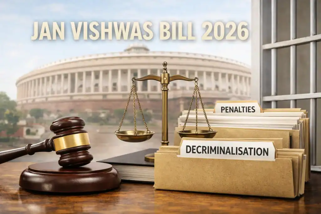 Jan Vishwas Bill 2026 Explained: Key Changes, Benefits & Impact on Businesses