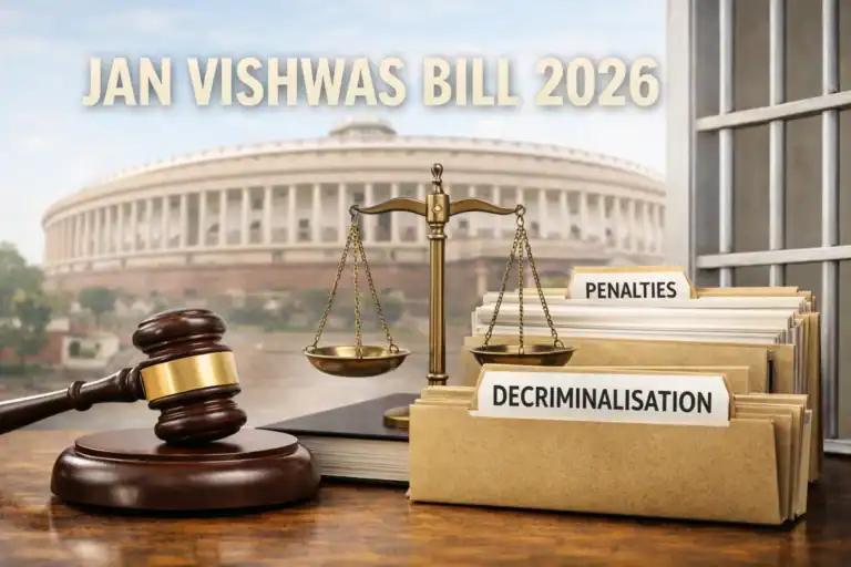 Jan Vishwas Bill 2026 Explained: Key Changes, Benefits & Impact on Businesses