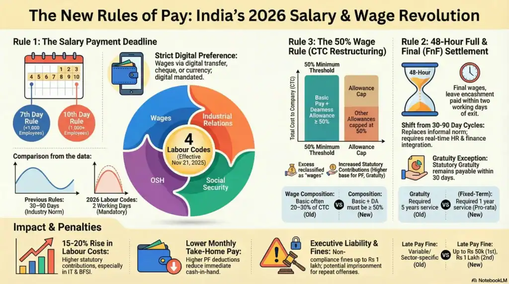 Salary Payment Rules in India