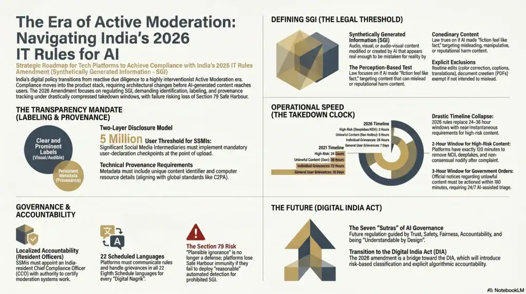 AI Content Moderation Rules in India