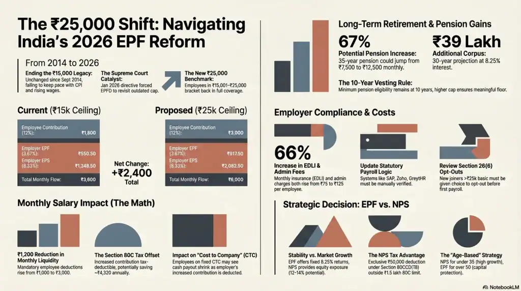 PF ceiling limit for 2026