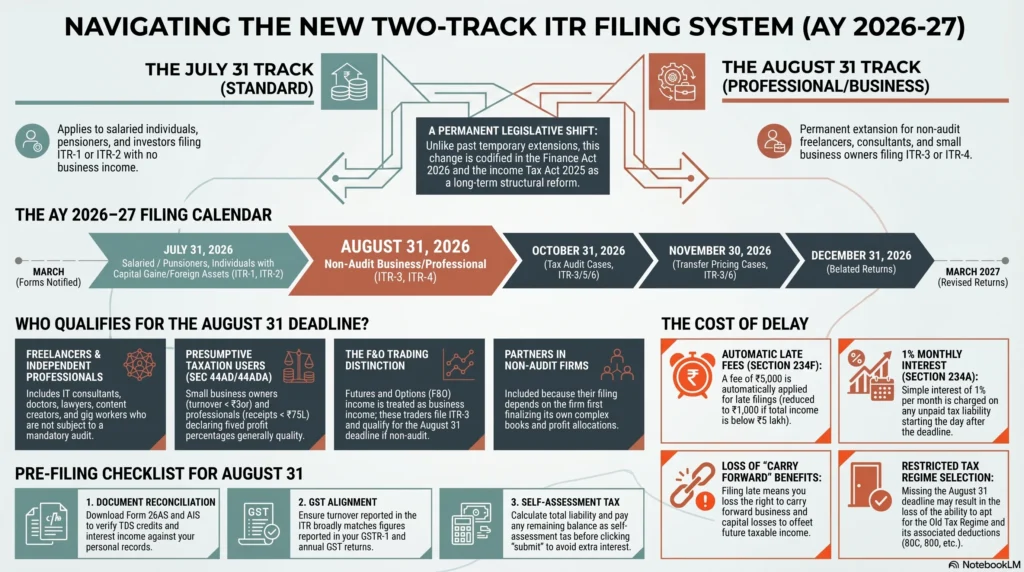 Who Can File ITR Till August 31