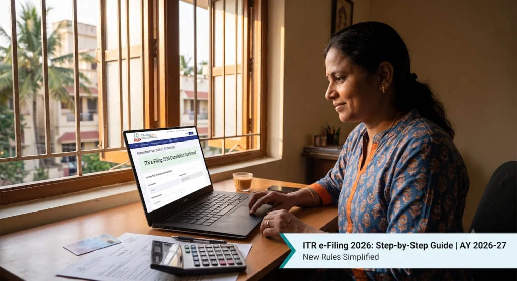 ITR e-Filing 2026: A Step-by-Step Guide for AY 2026-27 (New Rules)