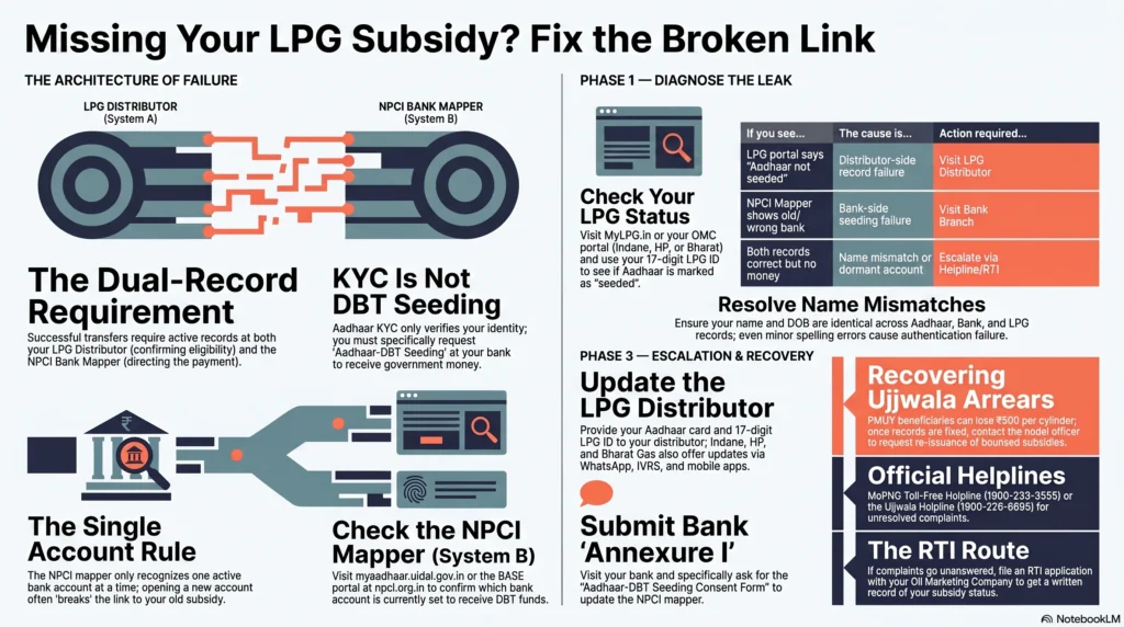 LPG Subsidy Not Coming: A Troubleshooting Guide 