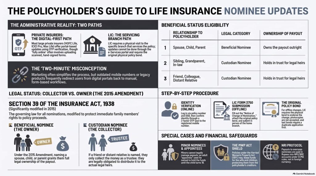 How to Change Life Insurance Policy Nominee:  Step by Step Guide 