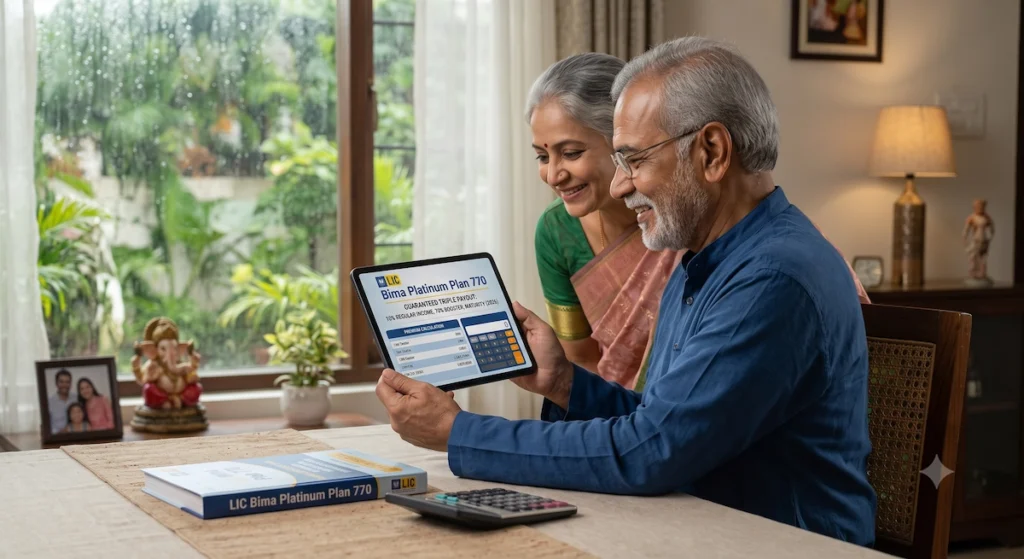 LIC Bima Platinum Plan 770: Full Details, Benefits, and Premium Calculator Guide (2026)