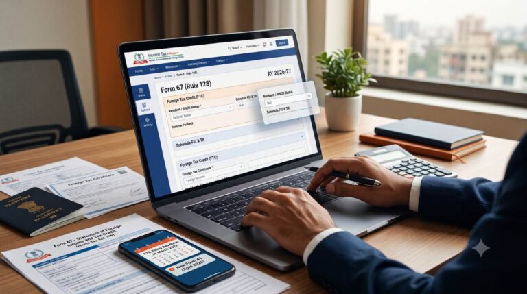 Form 67 for NRIs: Who must file and how to claim foreign tax credit (AY 2026-27)