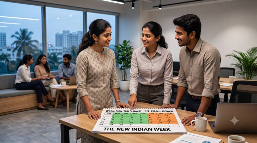 Is a 4-Day Work Week Legal in India? Decoding the 48-Hour Weekly Limit Rules