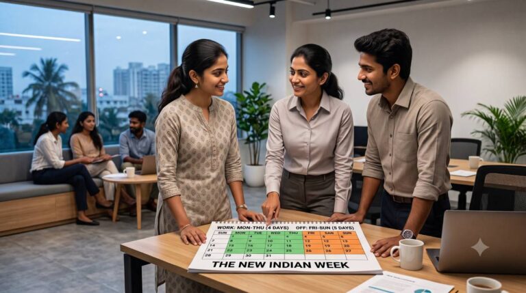 Is a 4-Day Work Week Legal in India? Decoding the 48-Hour Weekly Limit Rules